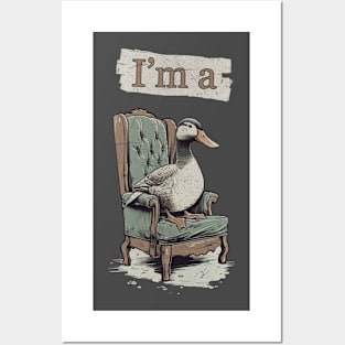 I'm A Sitting Duck Posters and Art